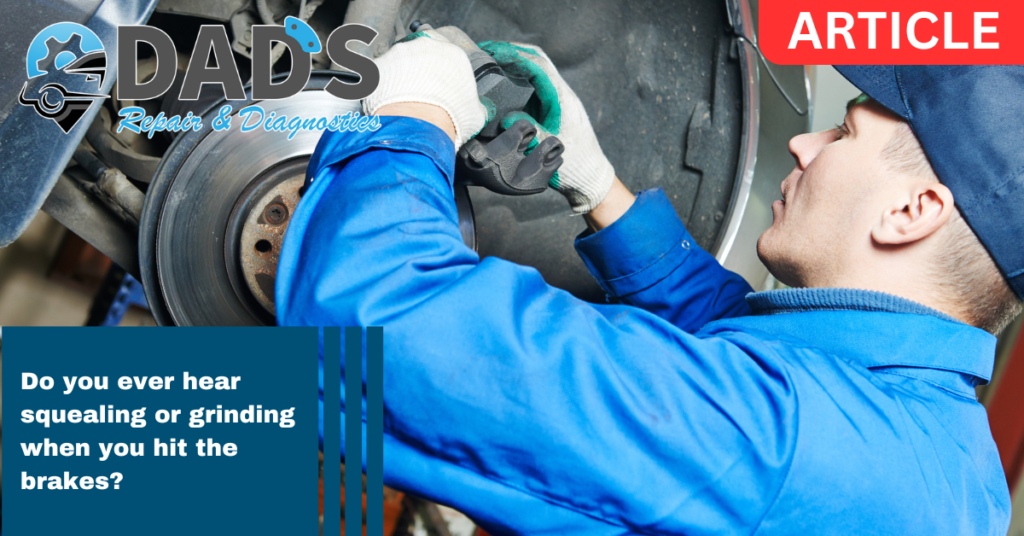 What those brake noises are, and what they mean