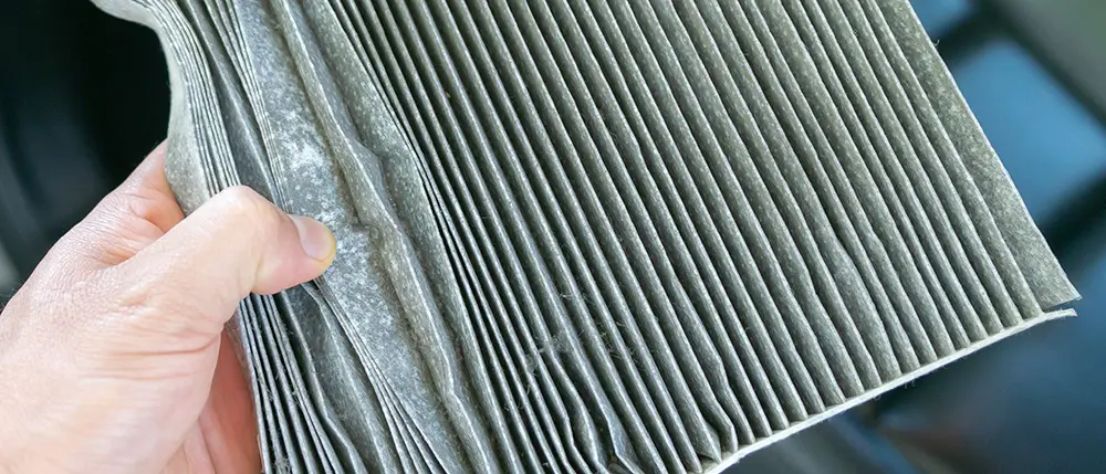 Dirty Cabin Air Filter