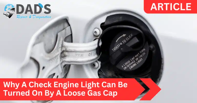 Check Engine Light from Gas Cap