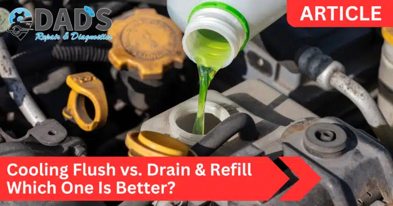 Cooling Flush vs Drain and Refill