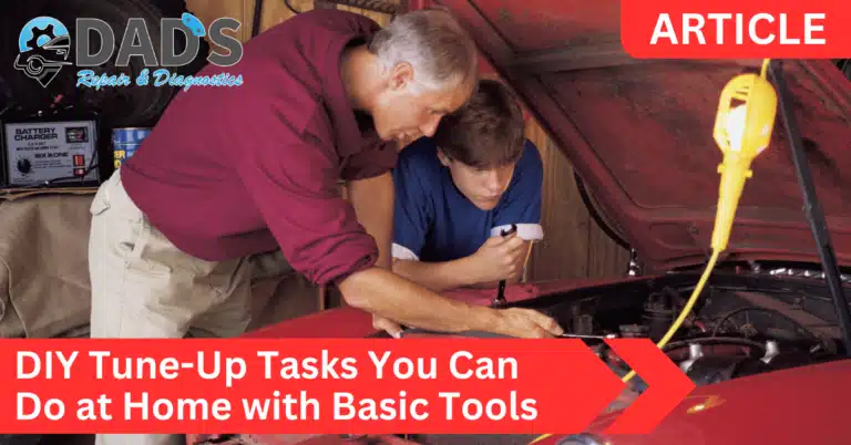 DIY Tune-Up Tasks You Can Do at Home