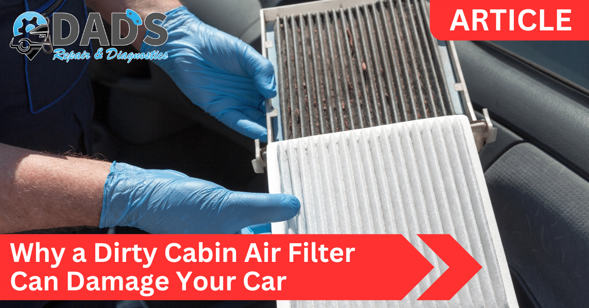 Dirty Cabin Air Filter