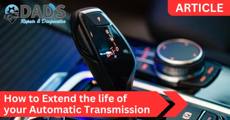 How to Extend the Life of your Automatic Transmission