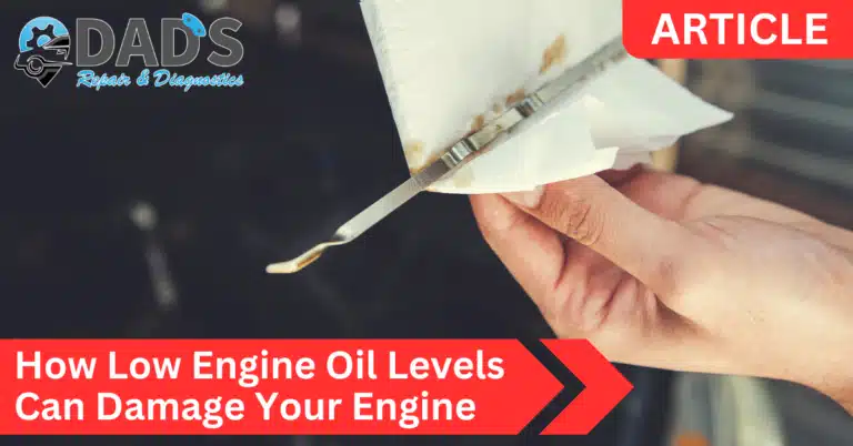 Low Engine Oil Levels