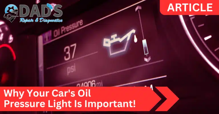 Oil Pressure Light