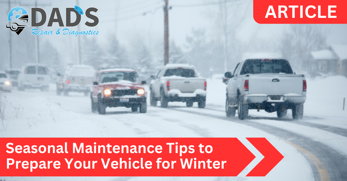 Seasonal Maintenance For Winter Driving