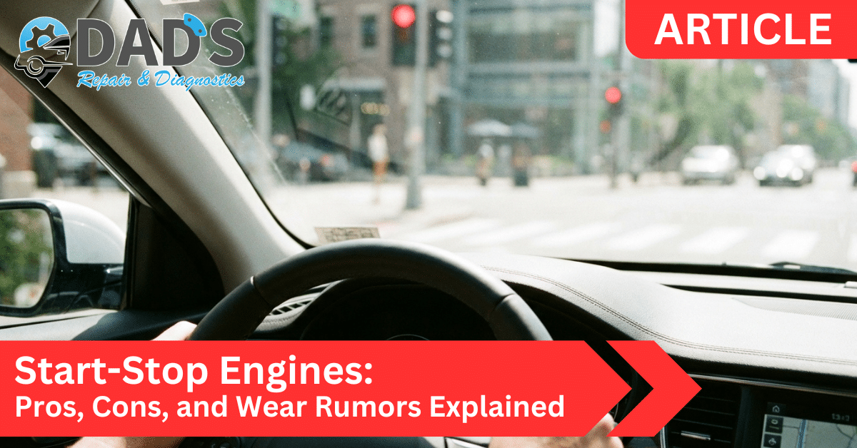 Start-Stop Engine - Pros & Cons
