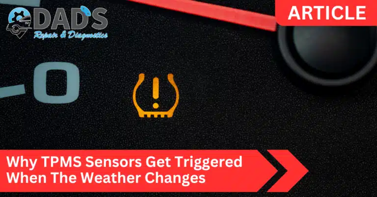 TPMS Sensor Warning Light
