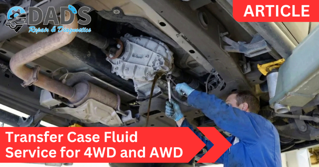 Transfer Case Fluid Change